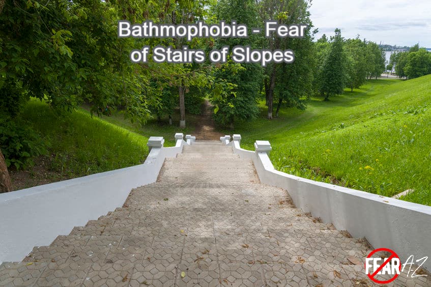 Excessive Fear of Stairs of Slopes